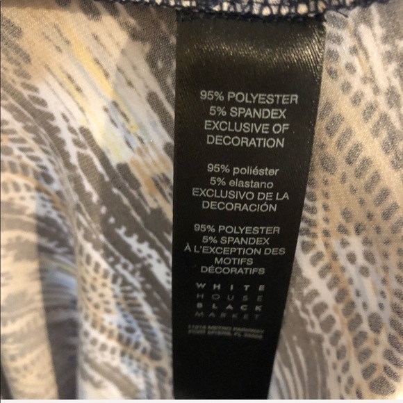 White House Black Market Blouse Size S - Picture 8 of 9